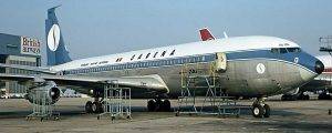 Boeing 707-329 борт OO-SJG