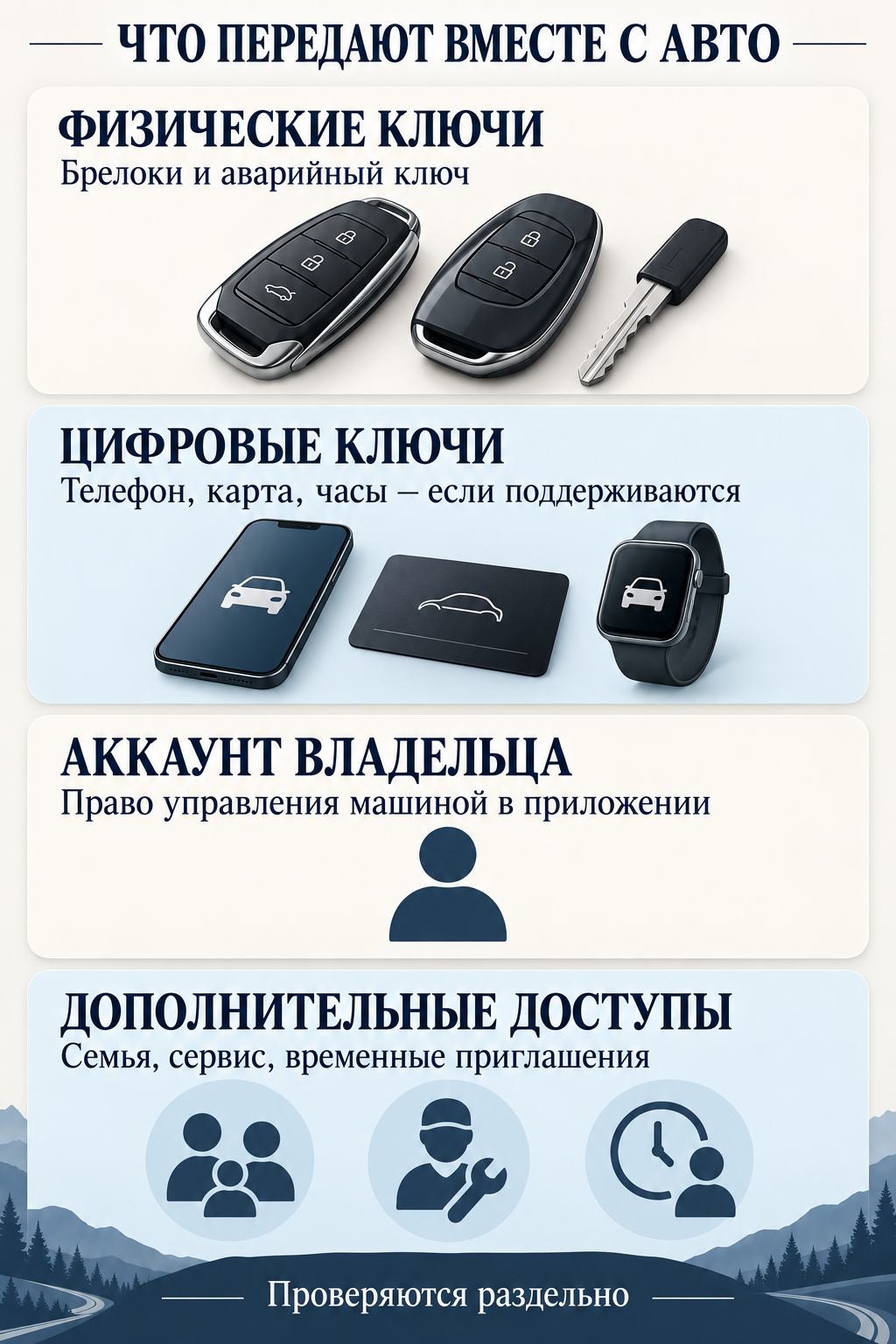 Электронные ключи автомобиля из-за рубежа: что проверить перед передачей доступа владельцу